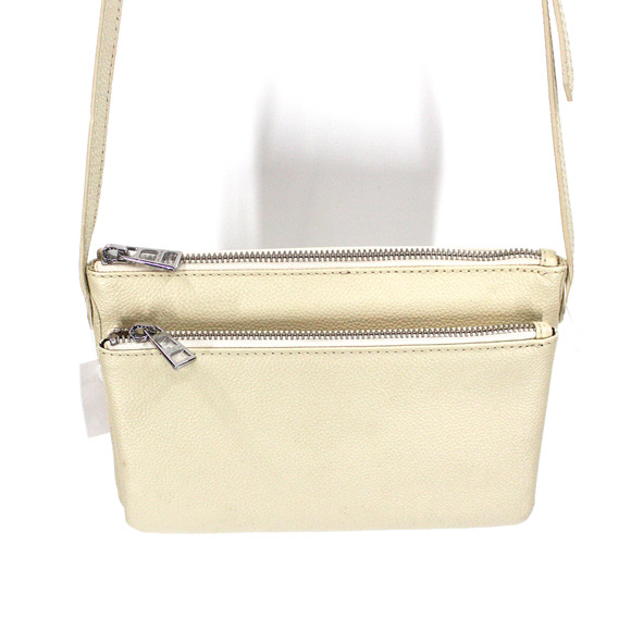Zadig & Voltaire Stella Wing Crossbody NEW Flash Ivory Leather Logo Shoulder Bag - Picture 5 of 9